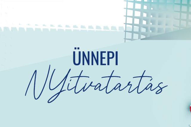 Ünnepi Nyitvatartás!