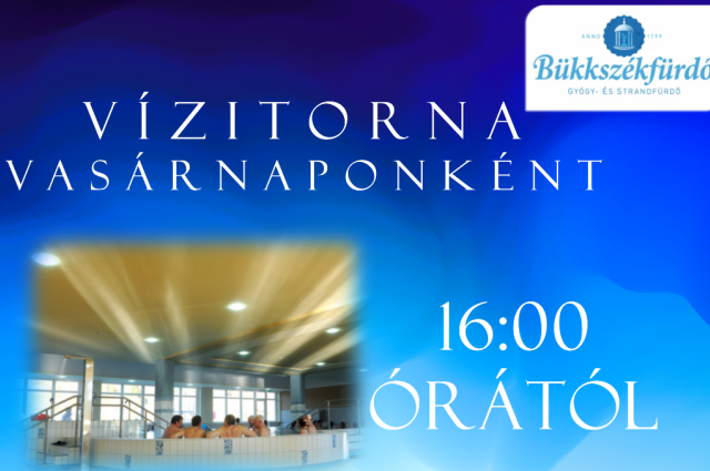 Ingyenes Víz alatti gyógytorna!